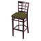 Holland Bar Stool Co 25" Counter Stool, Dark Cherry Finish, Graph Parrot Seat 313025DC015 - alternate 1